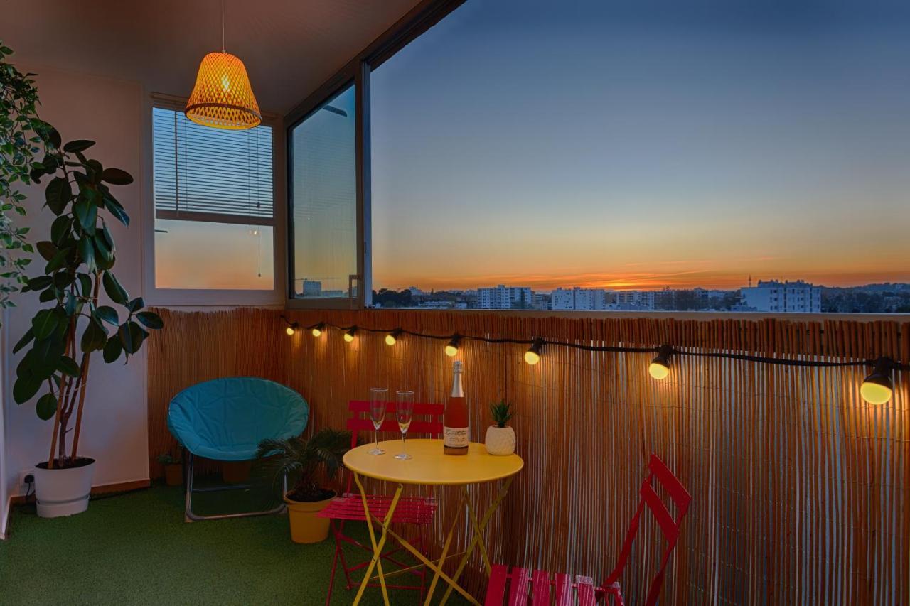 Smile Home-Nid Panoramique Vue Wow ! Spadeco - Loungezen - Terrasse Ensoleillee - Arrivee Autonome - Netflix - Emplacement Ideal - Lumineux - Renove A Neuf - Wifi Fibre - Montpellier Exteriér fotografie
