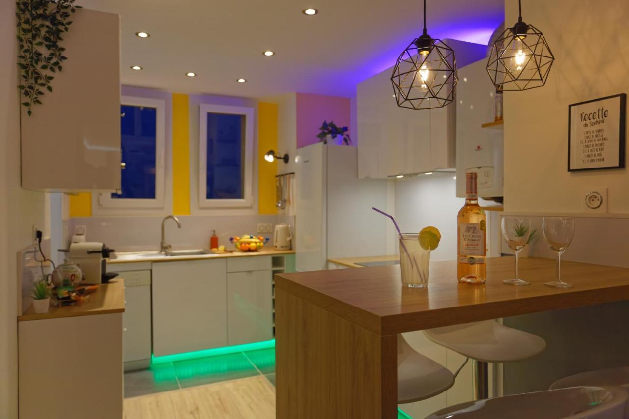 Smile Home-Nid Panoramique Vue Wow ! Spadeco - Loungezen - Terrasse Ensoleillee - Arrivee Autonome - Netflix - Emplacement Ideal - Lumineux - Renove A Neuf - Wifi Fibre - Montpellier Exteriér fotografie