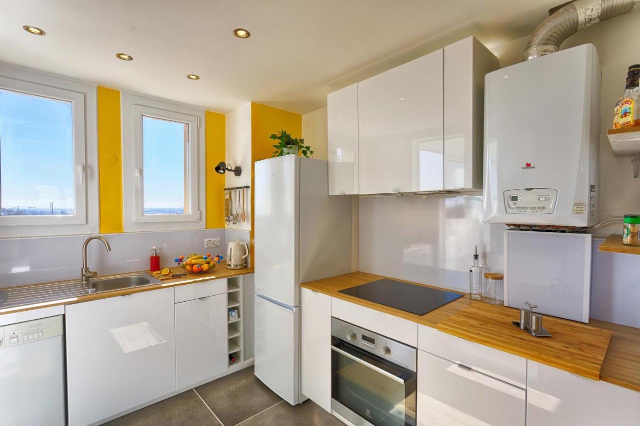 Smile Home-Nid Panoramique Vue Wow ! Spadeco - Loungezen - Terrasse Ensoleillee - Arrivee Autonome - Netflix - Emplacement Ideal - Lumineux - Renove A Neuf - Wifi Fibre - Montpellier Exteriér fotografie