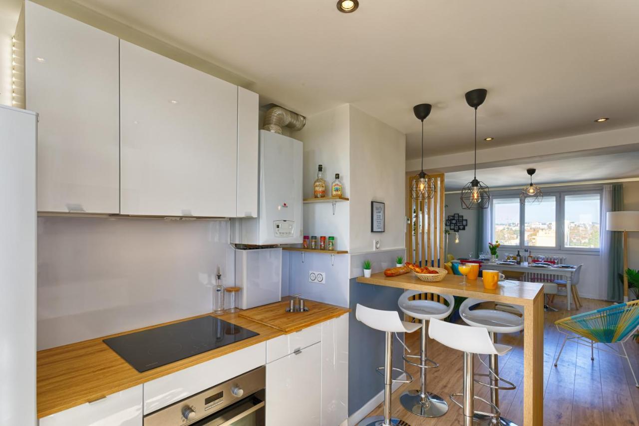 Smile Home-Nid Panoramique Vue Wow ! Spadeco - Loungezen - Terrasse Ensoleillee - Arrivee Autonome - Netflix - Emplacement Ideal - Lumineux - Renove A Neuf - Wifi Fibre - Montpellier Exteriér fotografie