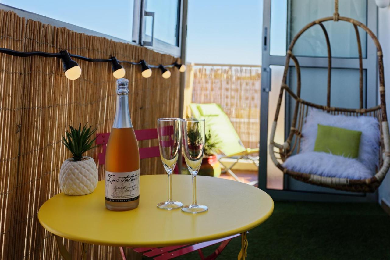 Smile Home-Nid Panoramique Vue Wow ! Spadeco - Loungezen - Terrasse Ensoleillee - Arrivee Autonome - Netflix - Emplacement Ideal - Lumineux - Renove A Neuf - Wifi Fibre - Montpellier Exteriér fotografie